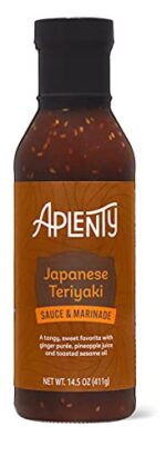 Amazon Brand - Aplenty, Japanese Teriyaki Sauce & Marinade, 14.5 oz