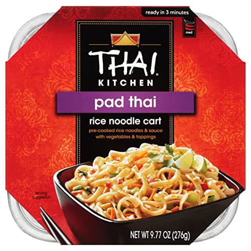 51B2fNgqbCL.jpg Thai Kitchen Pad Thai Rice Noodle Cart, 9.77 oz (Pack of 6) - Image 1