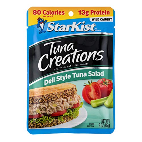 51GGEFM9pL.jpg StarKist Ready-to-Eat Tuna Salad, Original Deli Style, 3 oz pouch (Pack of 24) (Packaging May Vary) - Image 1