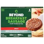 Beyond Meat Beyond Breakfast Sausage Plant-Based Breakfast Patties, Spicy 7.4 oz