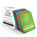 Viter Energy Caffeinated Mints - 5 Flavor Sampler Pack. 40mg Caffeine, B Vitamins, Sugar Free Vegan Breath Mint. Powerful Energizing Boost. 2 Energy Mints Replace 1 Coffee, Gum, Chews, Gummies, Candy