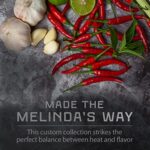 Melinda’s - A Taste of Melinda’s Collection – Craft Pepper Sauce and Condiment Gift Set - Includes Black Truffle, Thai Sweet Chili, Roasted Garlic & Habanero, Ghost Pepper, Spicy Garlic Parmesan- 12 oz, 6 Pack - Image 6