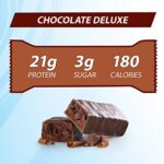 Pure Protein Bars, High Protein, Nutritious Snacks to Support Energy, Low Sugar, Gluten Free, Chocolate Deluxe, 1.76 oz., 12 Count - Image 4
